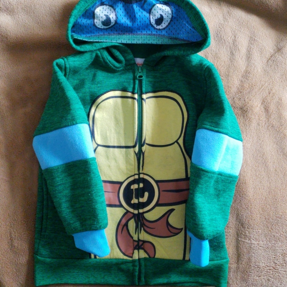 Ninja turtle zip up jacket